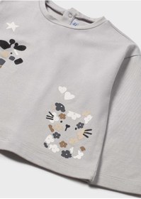 Resim MAYORAL Kız Bebek Sweatshirt Gri 