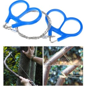 Resim Hegi Paslanmaz Çelik Tel Testere, Kamp Ve Cep Testeresi 63 Cm 