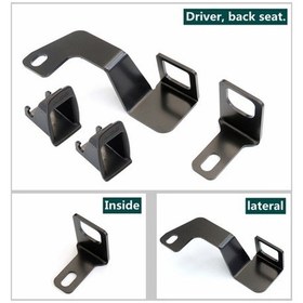 Resim Wholesale00 Zl-2029 Honda Accord 2008-2012 İçin Isofix Çocuk Koltuğu Sağ Yan Arka Koltuk 