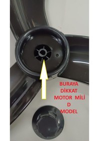Resim Conti Csf 406 Poyraz Vantilatör Pervanesi D Model Somun Dahil 