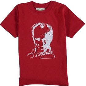 Resim A.L.M Kids 23 Nisan Kız Çocuk Atatürk Imzalı Tişörtler (5-12 Yaş) 303547 