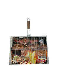 Resim Ahşap Saplı Kalın Izgara 32x42 -59 