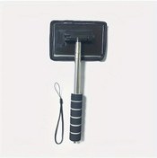 Resim Fochsia Siyah Fit Araç Ön Cam Temizleme Aracı - Ayrılabilir Sap Mikrofiber Bez Verimli 