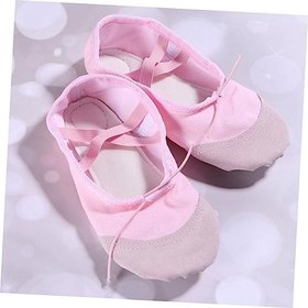 Resim SHERCHPRY Bale Dışı Dans Ayakkabıları - Çocuklar Ve Yetişkinler İçin Yoga Ayakkabıları 31 Numara Hafif Ve Rahat 