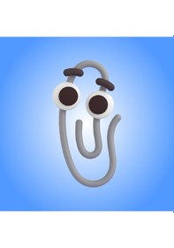 Resim Opencart Clippy 2021 / Microsoft 365 Paperclip Emoji Sadece Plastik Aparattır 