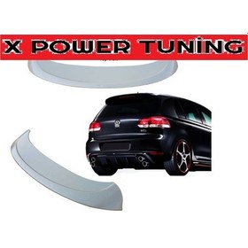 Resim Volksvagen Golf 6 2009.H.B Mk6 Plastik Boyasız Spoiler.Spoyler 