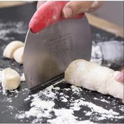 Resim Paslanmaz Çelik Hamur Kesme Ve Şekillendirme Spatulası 