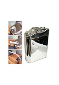 Resim Steweld Paslanmaz Çelik Benzin Bidonu 20 Lt 