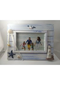 Resim Deniz Temalı Dekoratif Çerçeve (468572047) 