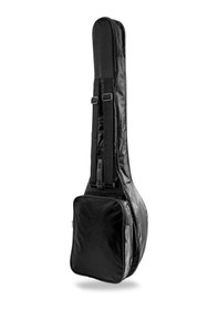 Resim Profesyonel 10 Mm Pedli Soft Case Uzun Sap Bağlama Saz Kılıfı Siyah 