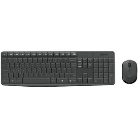 Resim Logitech Mk235 920-007925 Kablosuz Q Klavye Mouse Set 