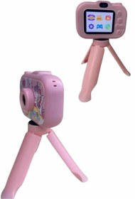 Resim ZERO LAND ZENGEZUR Çocuk Için Eğitici Video Kamera Ayaklı Mini Fotoğraf Makinesi 