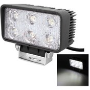 Resim Sones Lml-1518 18w 1260-1350lm Epistar 6 Led Beyaz 30 Derece Spot Işın Araba Led Işık Su Geçirmez Ip67, Dc 10-30v 