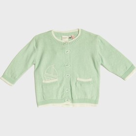 Resim Layette BG Store Erkek Bebek Yeşil Hırka 