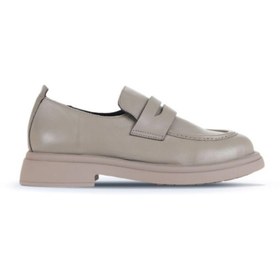 Resim Bueno Shoes Gri Deri Kadın Loafer 01wz4000 