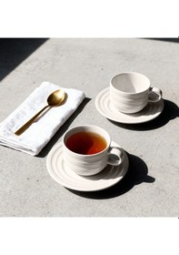 Resim Güral Lizbon 4 Parça 2 Kişilik Çay Fincan Takımı 230 Cc 5397310 