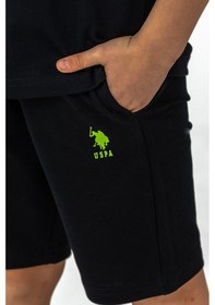 Resim U.s. Polo Assn. Erkek Çocuk Siyah Bermuda Takım Us2430-c-v1 Siyah 