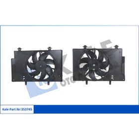 Resim KALE FAN MOTORU KOMPLE (FORD COURIER 1.0 ECOBOST /1.6 TDCI KLIMASIZ 14/) 