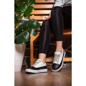 Resim İntiwo Deri Beyaz Kadın Sneaker ITW8016WBW 