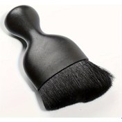 Resim 1 Adet Araç İçi Temizlik, Kompakt Yumuşak Kıl Fırça Siyah Şapka Siyah Saç 