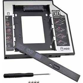 Resim Alfais 4749 Ultra Slim 9.00MM Sata HDD Harddisk SSD Caddy Kızak 