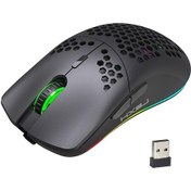 Resim Hallow Hxsj T66 RGB 2.4G Kablosuz Oyuncu Mouse 