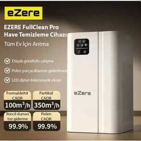 Resim Ultra Clear Uv Etkili Hava Temizleyici Bakteri Öldürme Polen Filtreleme İyon+hepa+uv 3 Katmanlı Turbo Filtre 
