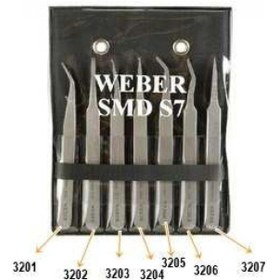 Resim WEBER SMD SET7-1 Cımbız Penset Set 7 Parça 