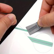 Resim Vinil Araba Wrap Bıçaksız Bant Tasarım Hattı Araba Çıkartmaları Kesme Aracı Vinil Film Sarma Kesme Bandı Oto Aksesuarları, Kesme Bandı Bıçak Daha Az Bant Tasarım Hattı Bitiş Çizgisi Vinil Wrap Kesme Bandı Profesyonel Otomatik Vinil Wrap Alet Kiti 