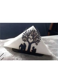Resim Fbt Metal Peçetelik Siyah 