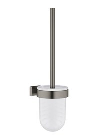 Resim Grohe Essentials Cube Tuvalet Fırçası Seti - 40513al1 Gri 