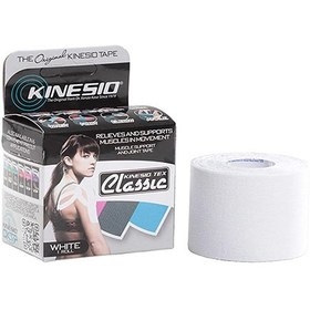 Resim Kinesio Tex Classic 5cmx4m Beyaz Sporcu Bandı 
