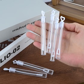Resim 30 adet Beyaz Saplı Kalp Şekilli Kabarcık Sallayıcı - Düğün, Doğum Günü ve Duş Dekoru için Renkli Plastik Sabun Üfleyici - Çiftler, Partiler ve Kutlamalar için İdeal Aşk Hediyesi, Düğün Dekoru | Romantik Hediye | Dekoratif Sabun Üfleyici, Kabarcık Sallayıcı 