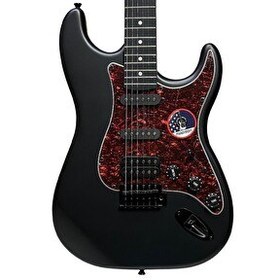 Resim Madison MEG-2BKS Mat Siyah Elektro Gitar 