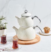 Resim STOREMAX aclyashop Krem Çaydanlık Takımı NewDesing 1058548 