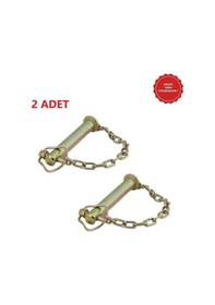 Resim Zincirli Hidrolik Ortakol Pimi 13 Cm-19 Mm-2 Adet 