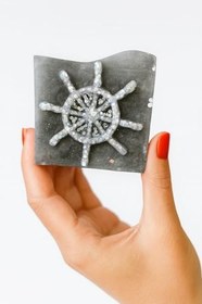 Resim SOO SOAP Atlantis Silver Sabun Seti Hediyelik Dekoratif El Yapımı 