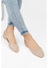 Resim Nubuk Şık Günlük Rahat Kadın Babet Ayakkabı 