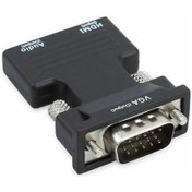 Resim Ancheyn Ses Destekli Hdmı To Vga Çevirici Dönüştürücü Adaptör 449 