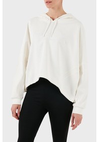 Resim Emporio Armani Bayan Sweat 6d2m7f 2j49z 0101 Beyaz Beyaz 
