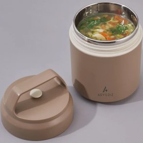 Resim Aryıldız Bento Lunch Box Yemek Termosu Haki 420 ml AR262238 