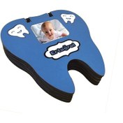 Resim Plakethome Süt Dişi Saklama Kutusu,Yenidoğan Hediyesi, Erkek Bebek Hediyesi 