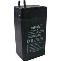 Resim Lightex LT-403 4 Volt 0.3AMPER Akü 20 x 26 x 48 mm 