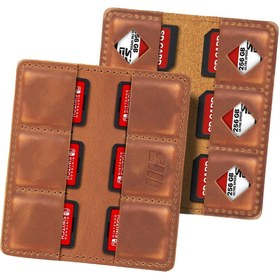 Resim OttoAngelino Megagear Deri Sd Kart Tutucu 