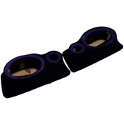 Resim YSN TUNİNG Volkswagen Crafter-Mercedes Sprinter Uyumlu Mor Halkalı Pandizot Oval 6x9 cm 