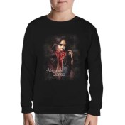 Resim Lord T-Shirt Vampire Diaries Siyah Çocuk Sweatshirt 