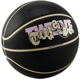 Resim Nike All Court 8P J Morant Deflated Basketbol Topu Siyah 