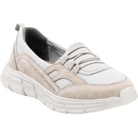 Resim Forelli 31101-G Femme Gri Kadın Comfort Spor Ayakkabı 