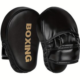 Resim 1 adet Boks El Hedefi, Dağıtıcı Dövüş Kickboks Hedefi, Muay Thai Reaksiyon Hızı Eğitim Ekipmanı, Spor Taekwondo Ayak Hedefi 