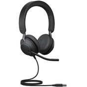 Resim Jabra Evolve2 40 Duo USB-A Kulak Üstü Kulaklık 